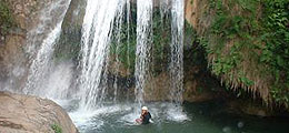 Cañonismo en las cascadas de copalitilla